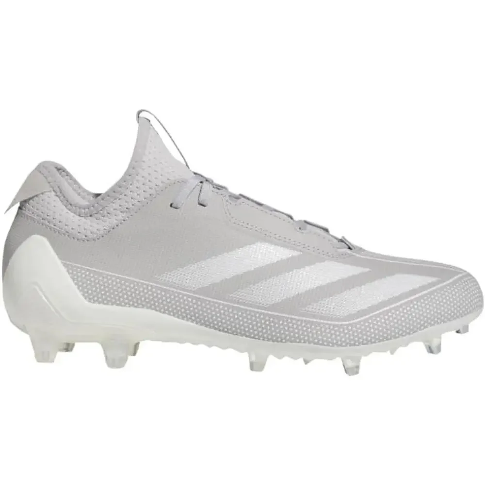 Adidas Adizero Electric.1 IF2427 Men's Gray 3-Stripes Football Cleats HTAT1594